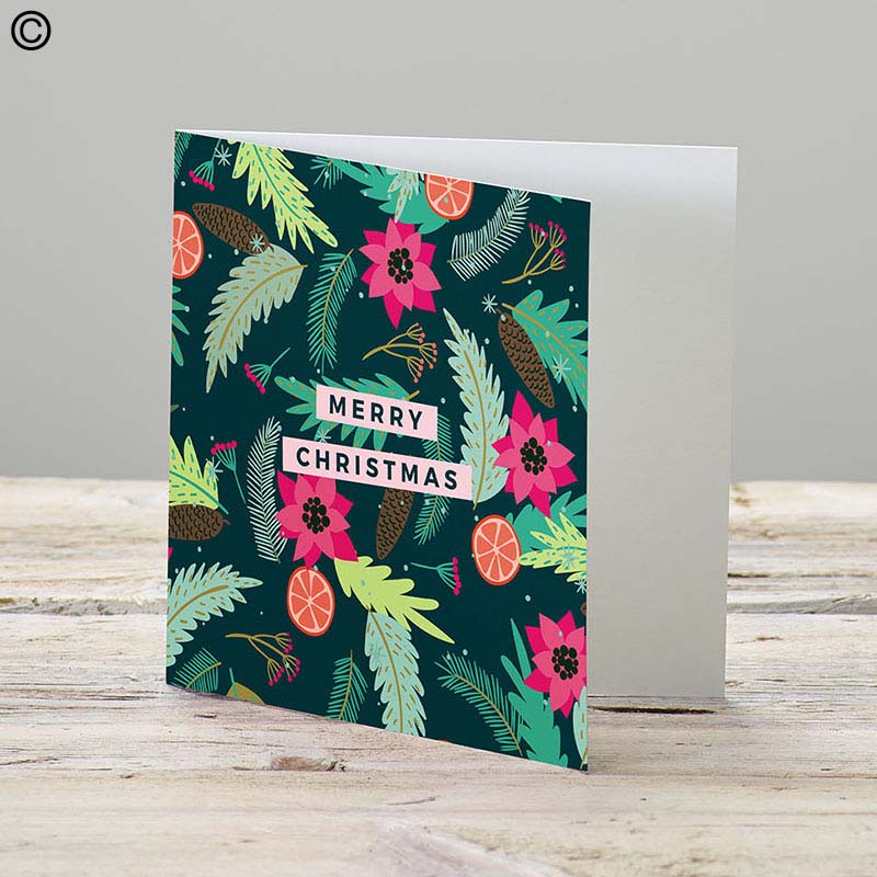 Christmas Stylised Greetings Card