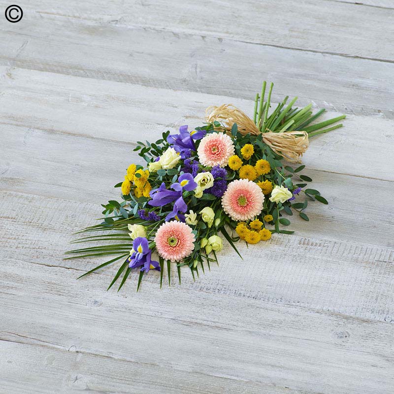 Lemon and Blue Sheaf Standard