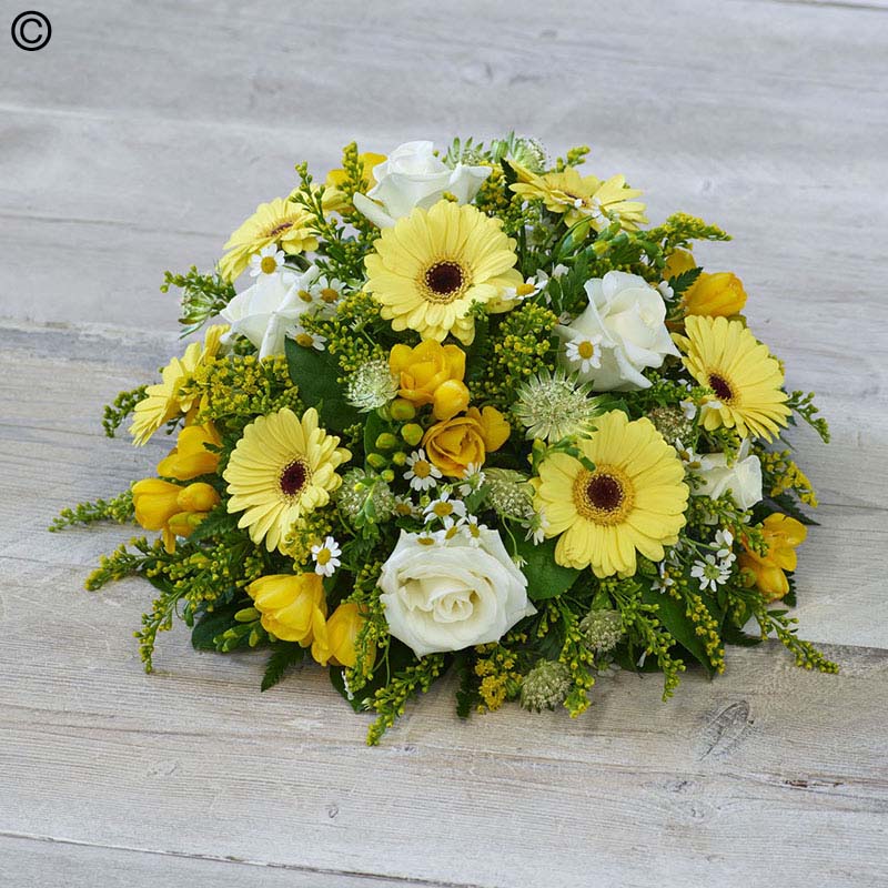Scented Yellow Posy Extra Large