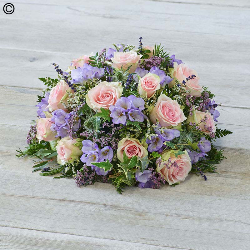 Pink Rose and Freesia Posy Extra Large