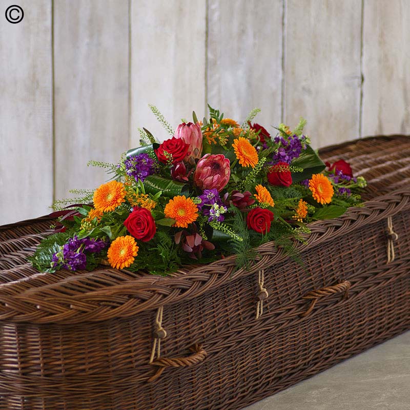 Tropical Casket Spray Standard